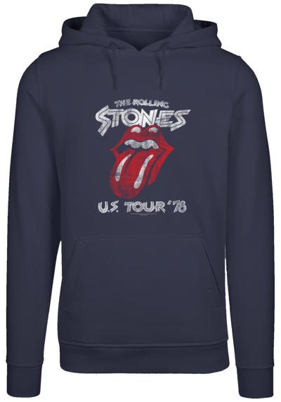 Толстовка с капюшоном The Rolling Stones в туре по США, толстовка с рок-музыкальной группой