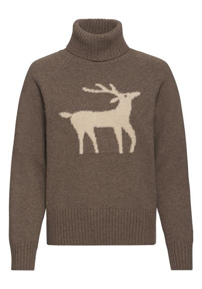 Вязаный свитер Вязаный свитер с мотивом оленя