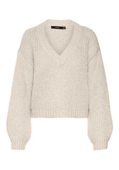 Вязаный свитер Maybe (1 шт.) однотонный/без деталей