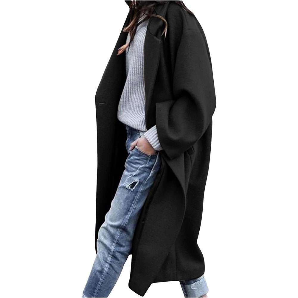 Тренч, тренч, женская длинная зимняя куртка, двубортная ветровка, пальто