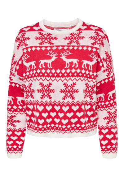 Вязаный свитер Рождественский (1 шт.) однотонный/без деталей