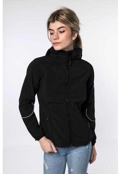 NIGEL PEAK Женская куртка из софтшелла также доступна в больших размерах.