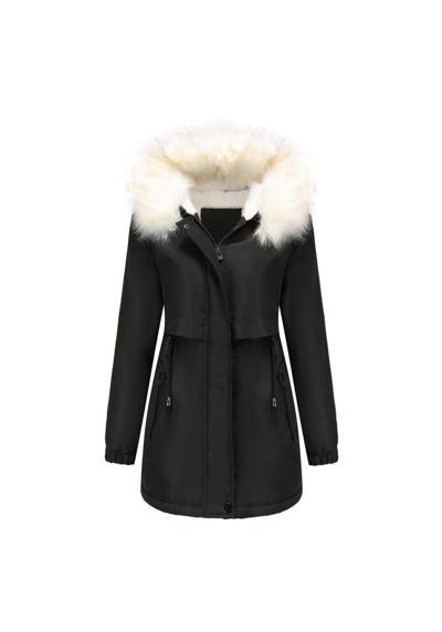 Зимнее пальто женское шерстяное пальто зимнее пальто ветровка теплое пальто длинное пальто (1 шт.)