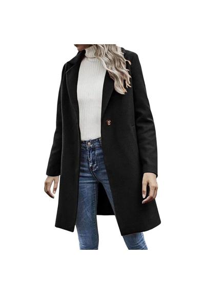 Зимнее пальто, женский плащ, повседневное пальто, уличная куртка, однотонная верхняя одежда (различные