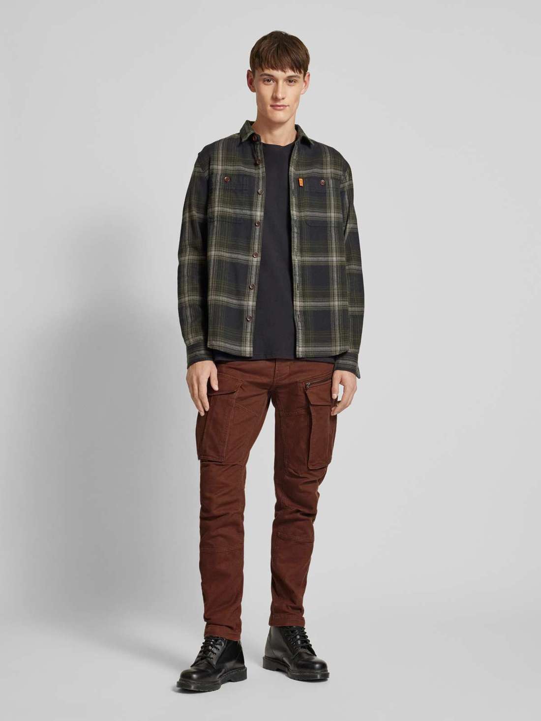 Тканевые брюки с пятью карманами Rovic