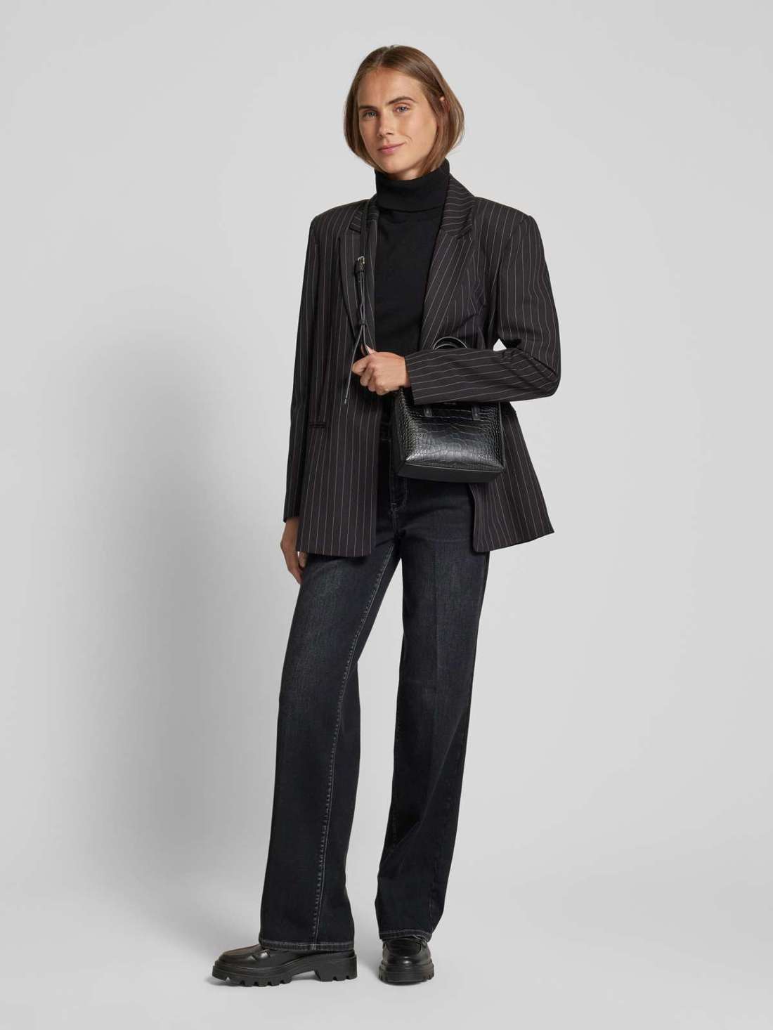 Широкие джинсы с пятью карманами KIRA