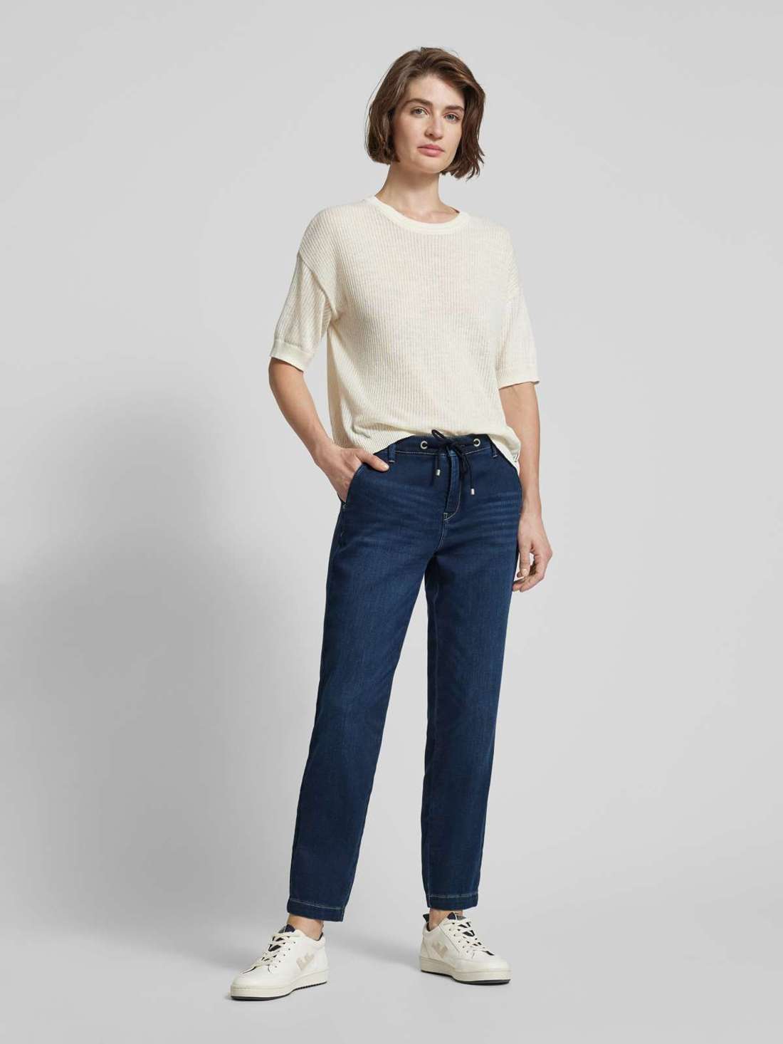 Брюки стандартного кроя с кулиской Jogg`n Chino