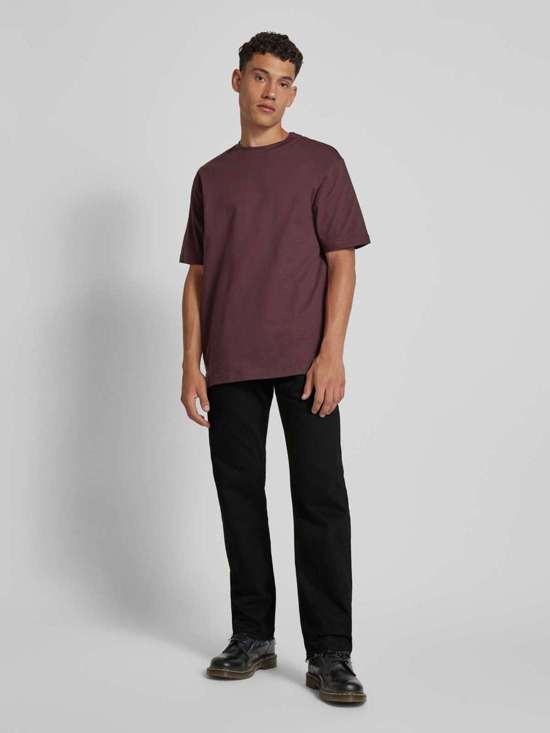 Прямые джинсы с бахромой ARUN OPEN HEM