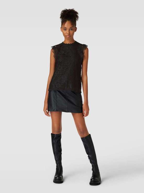 Блузка-рубашка с кружевной отделкой COLLINE