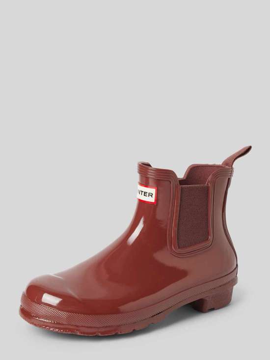 Ботинки челси с лейблом