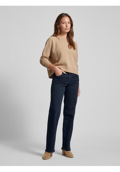 Джинсы свободного кроя с пятью карманами LARA