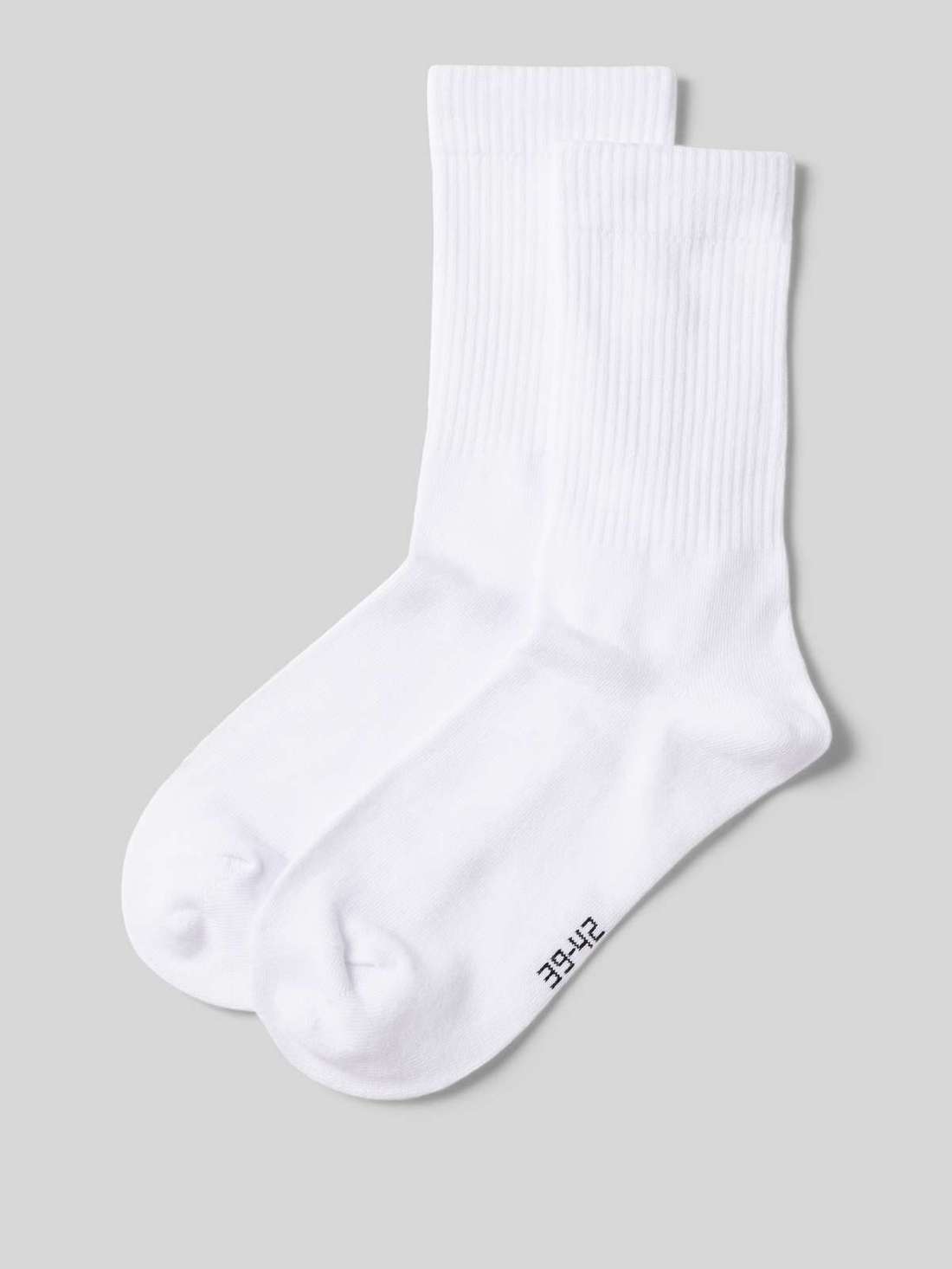 Носки с эластичными манжетами в рубчик, в упаковке 2 шт