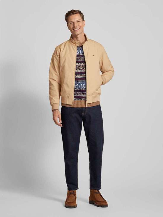 Куртка с вышитым логотипом HARRINGTON