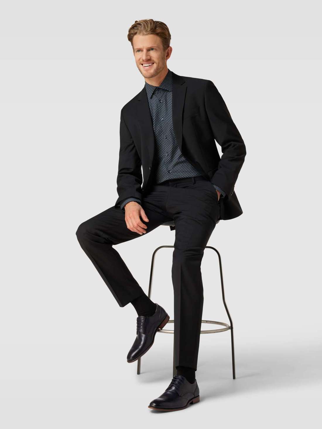 Кожаные туфли дерби SELLENG