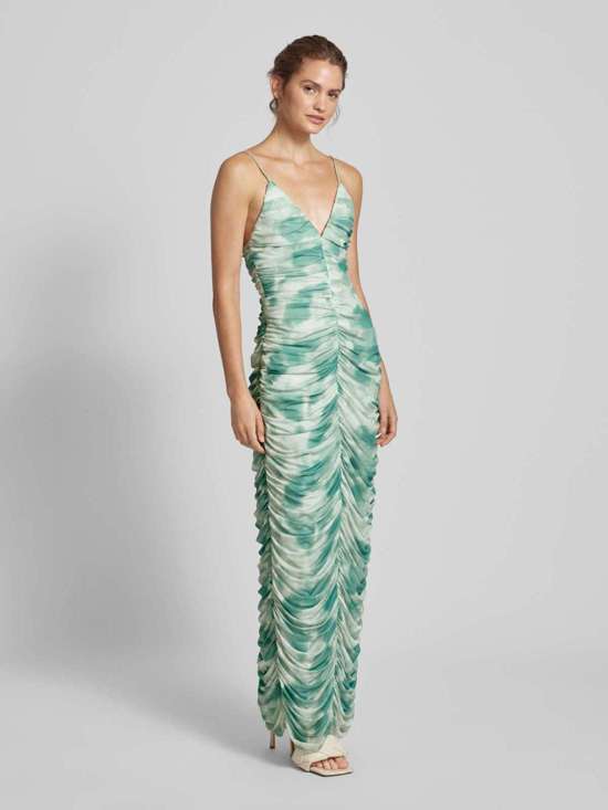 Коктейльное платье с драпировкой Gisela