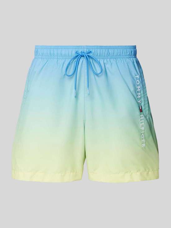 Купальные плавки в стиле тай-дай