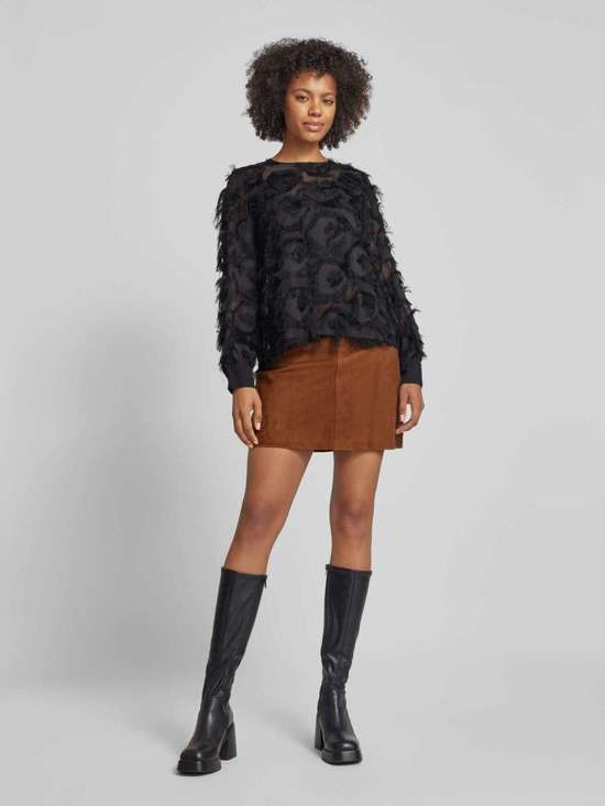 Мини-юбка под кожу ALFA