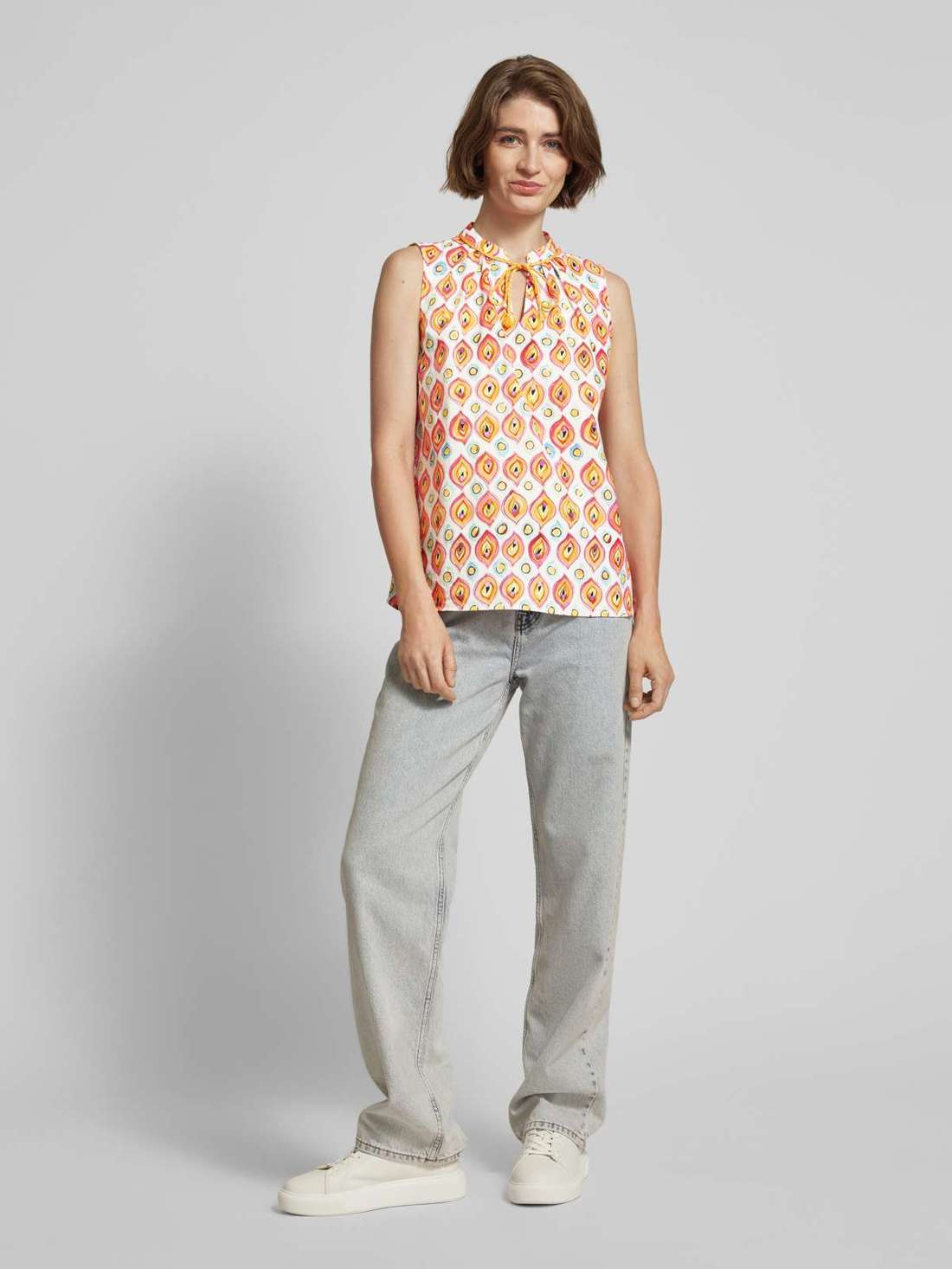 Блузка-топ с рюшами