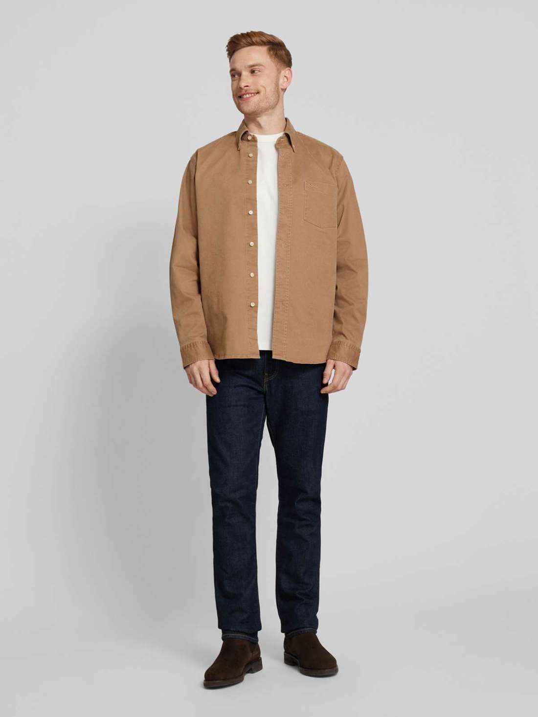 Повседневная рубашка с воротником «Кент» Lambey