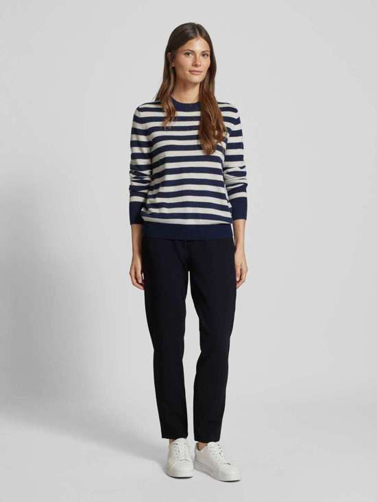 Тканевые брюки узкого кроя с прорезными карманами Annalena