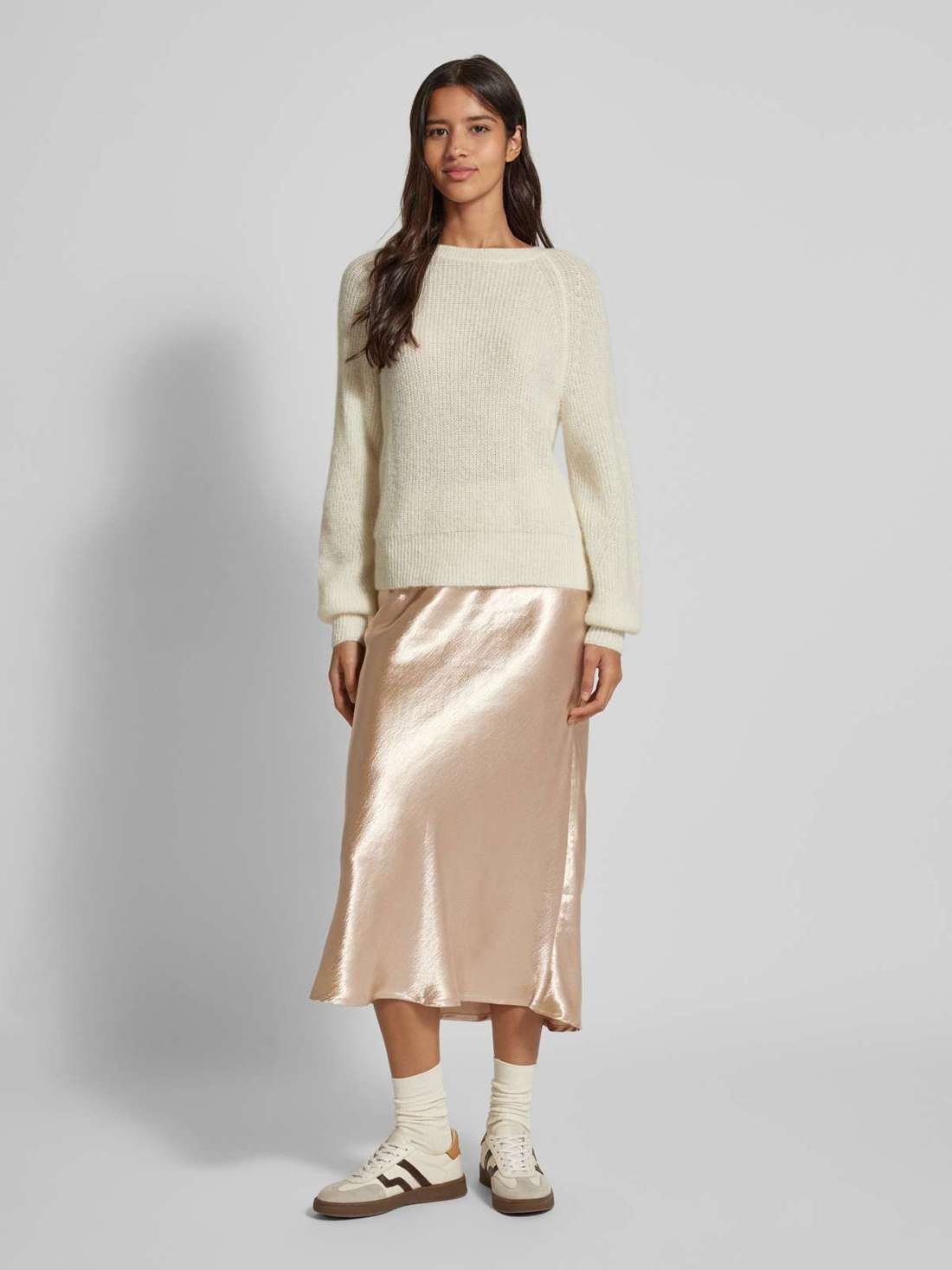 Юбка-миди со складками BIMBA