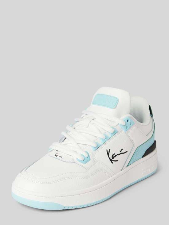 Кожаные кроссовки с отстрочкой этикеток Kani 89