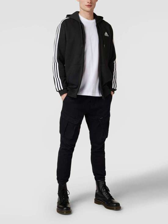 Толстовка с полосками с логотипом