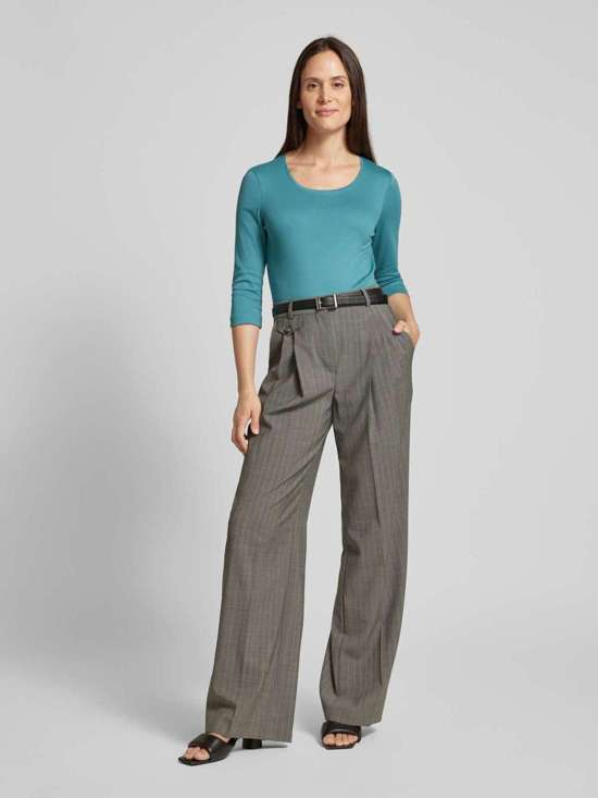 Лонгслив стандартного кроя с рукавами 3/4