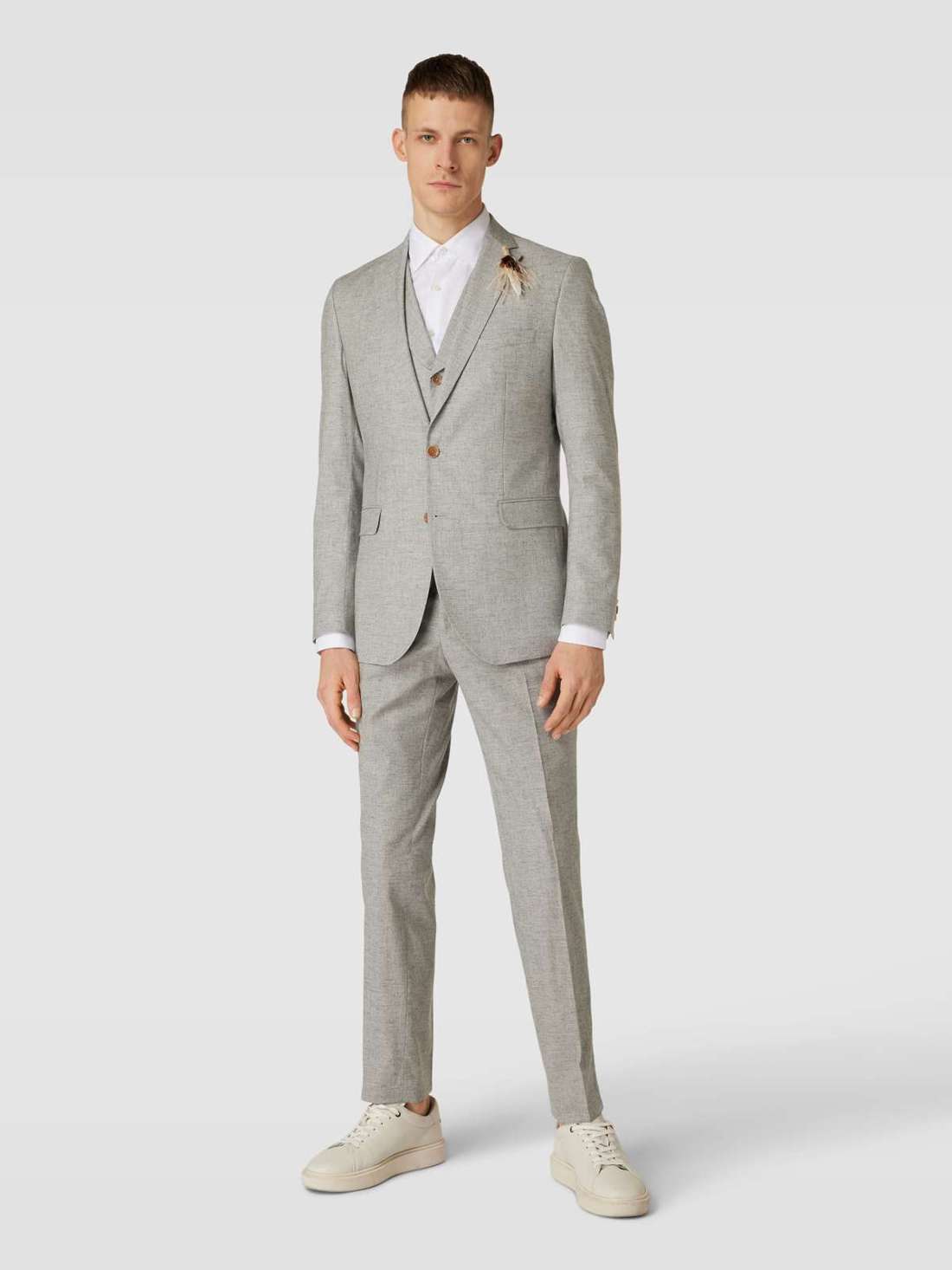 Жакет на двух пуговицах с воротником с лацканами Paul