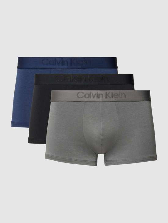 Трусы с эластичным поясом с логотипом, в упаковке 3 шт