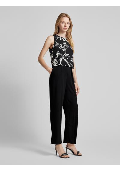 Комбинезон с круглым вырезом