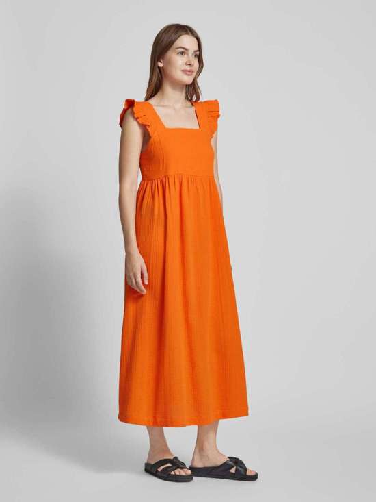 Платье миди со структурированным узором VIMOLA