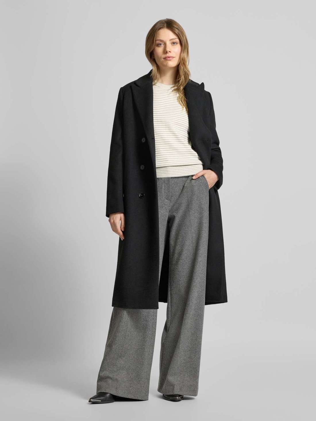 Вязаный свитер с круглым вырезом KAnala