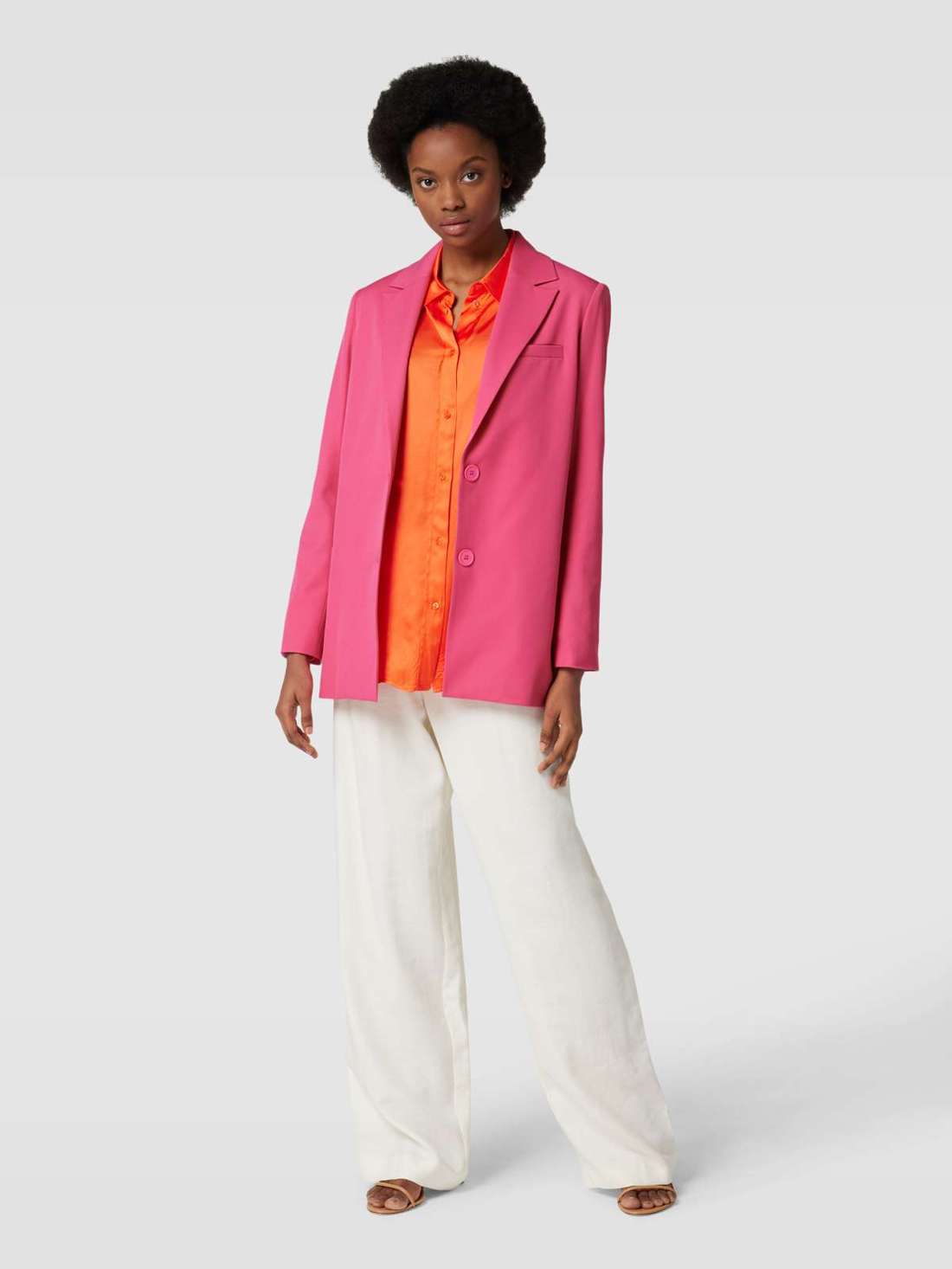 Блейзер с воротником с лацканами