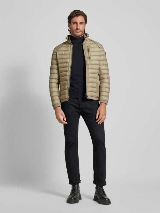 Стеганая куртка приталенного кроя с двусторонней молнией MOL MEN