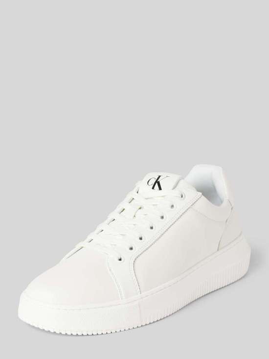 Кожаные кроссовки с принтом этикетки CHUNKY CUPSOLE CLEANLOW