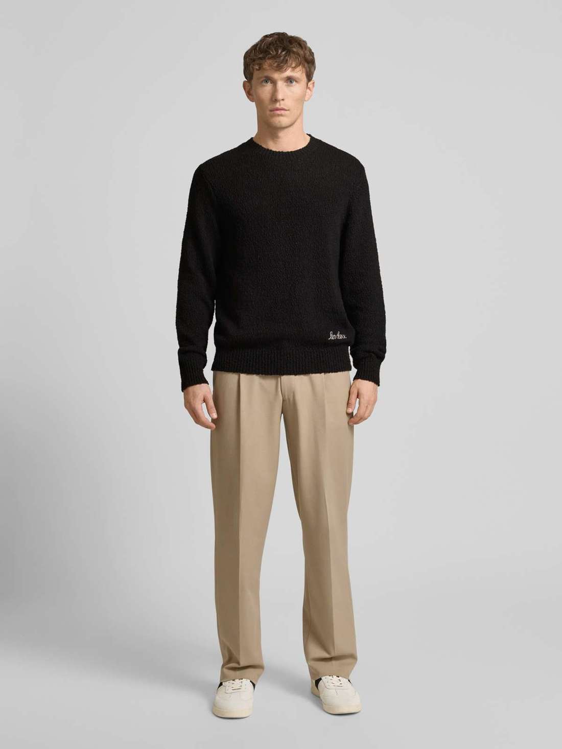 Вязаный свитер с пришивкой этикеток Errol