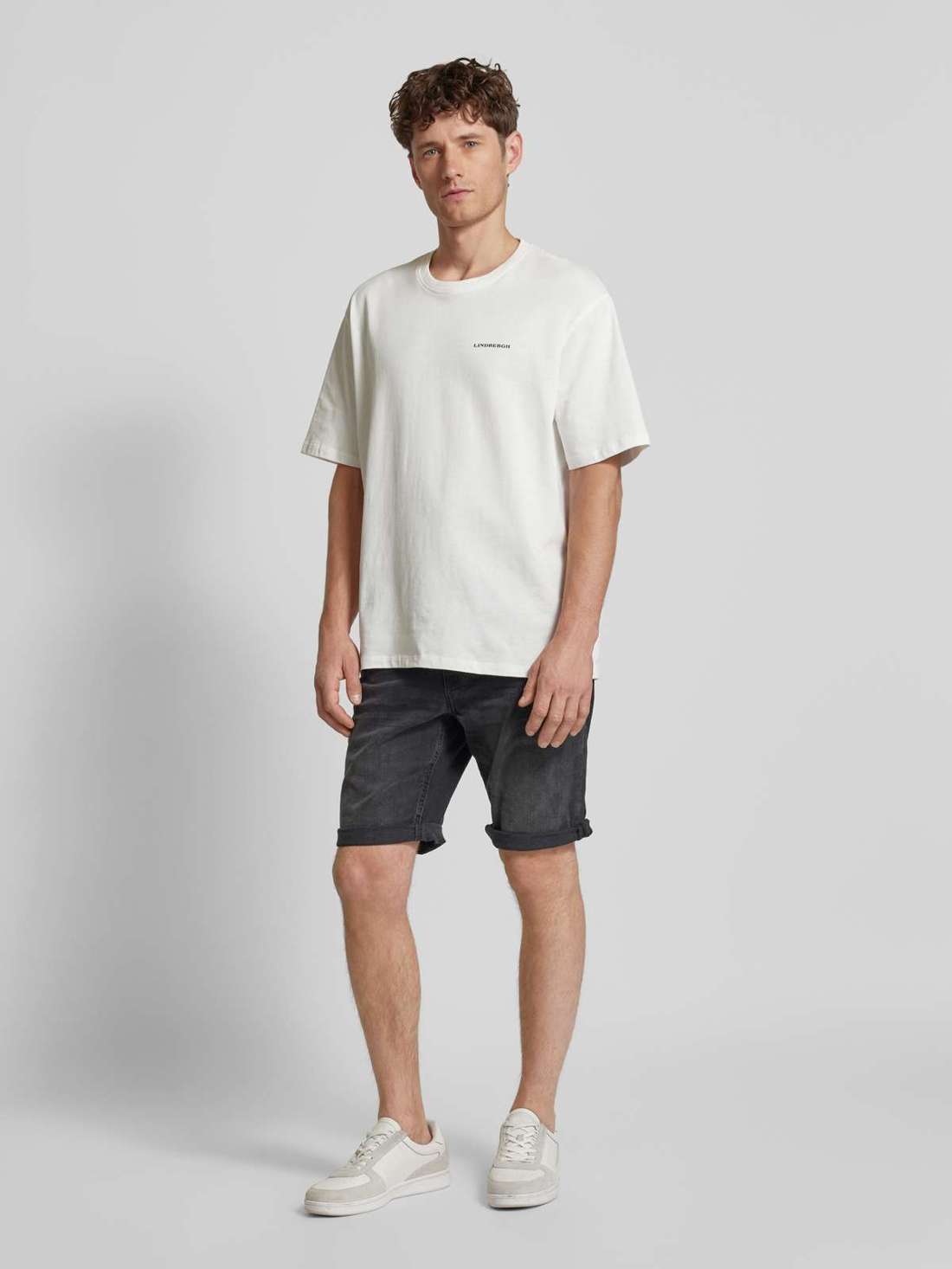 Джинсовые шорты стандартного кроя с пятью карманами, модель «CHRIS»