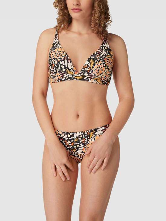 Верх бикини с принтом по всей поверхности