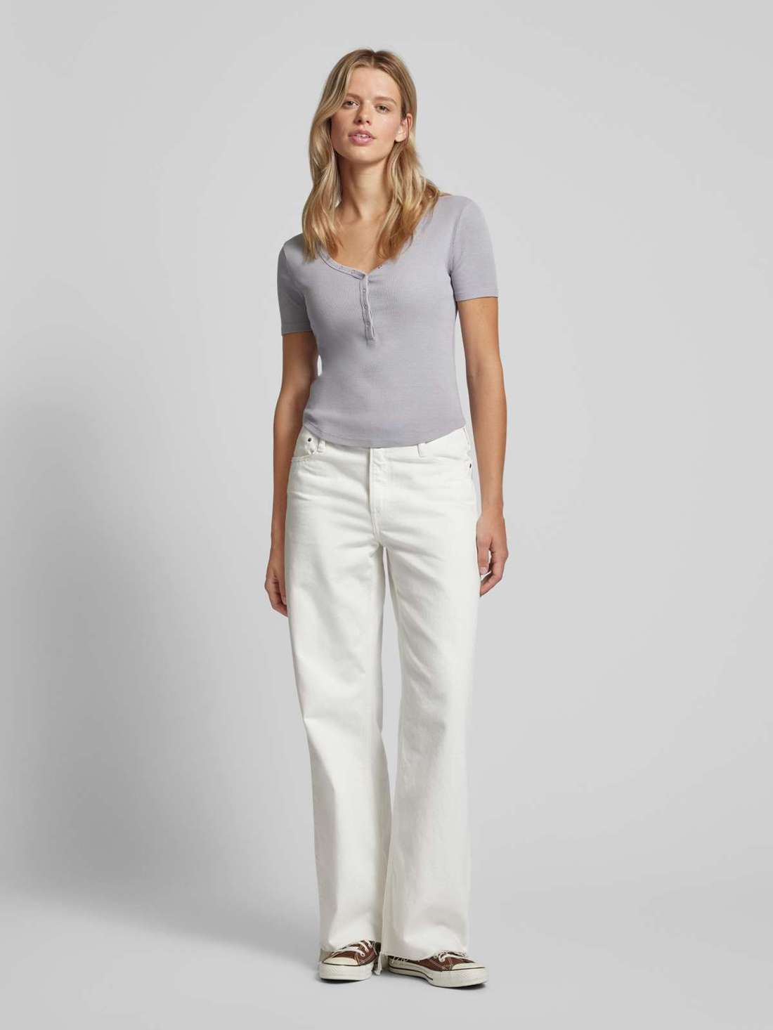 футболка с V-образным вырезом Serafino