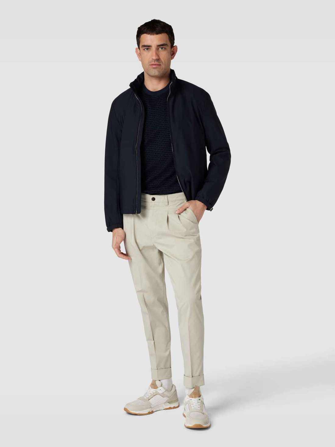 Брюки-чиносы с зажатыми складками Pardus