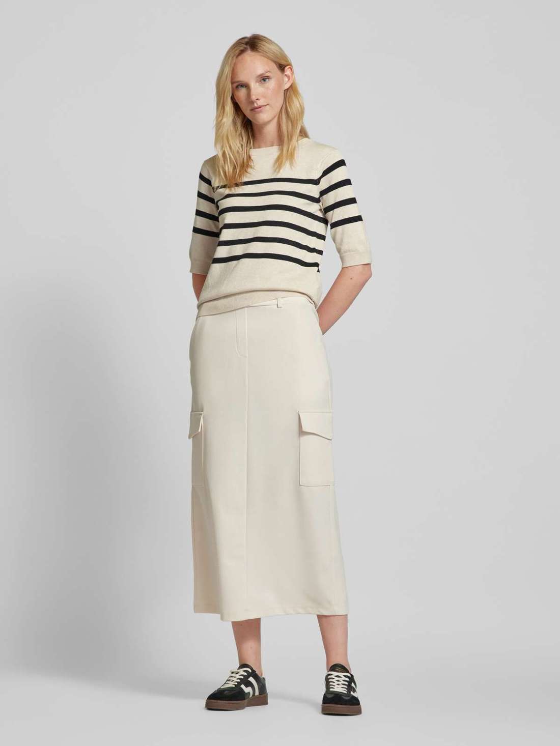 Вязаный свитер с рукавом 1/2 DOLLIE