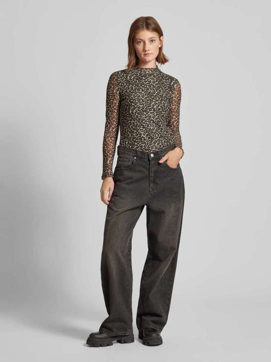 Рубашка с длинными рукавами и воротником стойкой ERICA