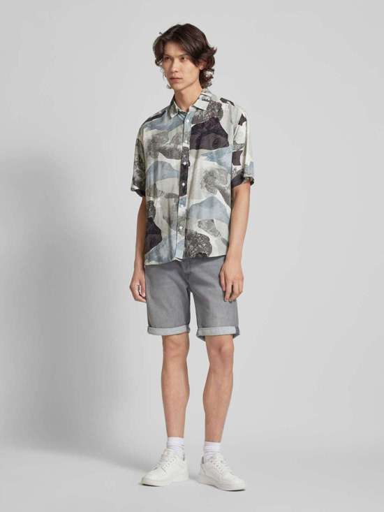 Джинсовые шорты стандартного кроя с пятью карманами, модель «CHRIS» RICK