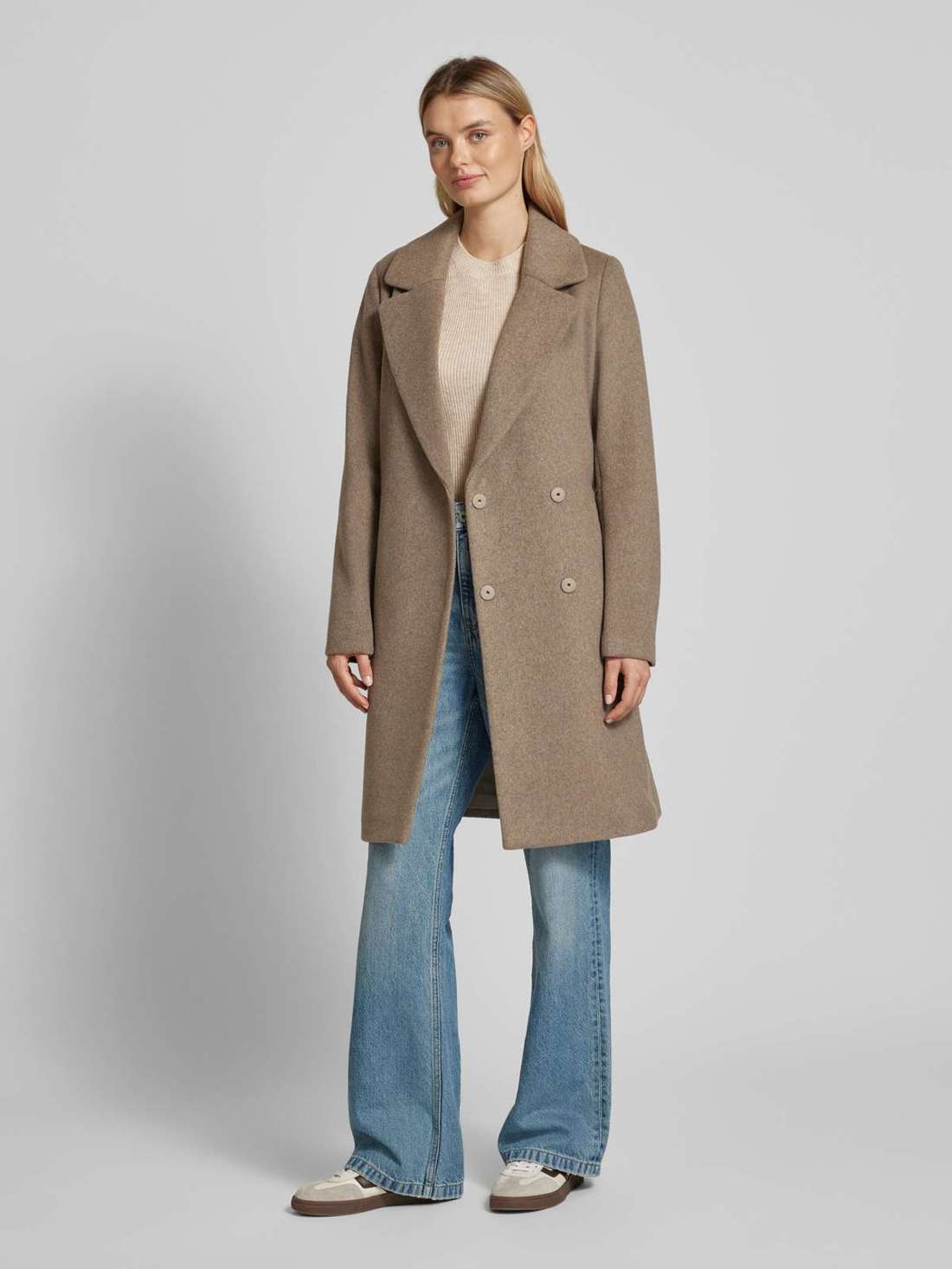 Шерстяное пальто с карманами Tanni