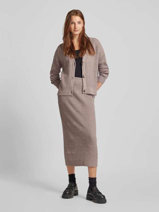 Трикотажная юбка с эластичным поясом