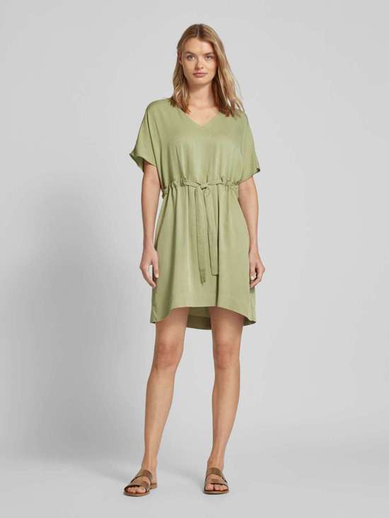 мини-платье с V-образным вырезом MAAHALIA