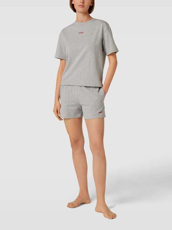 Пижамные шорты с принтом этикеток SHUFFLE_SHORTS