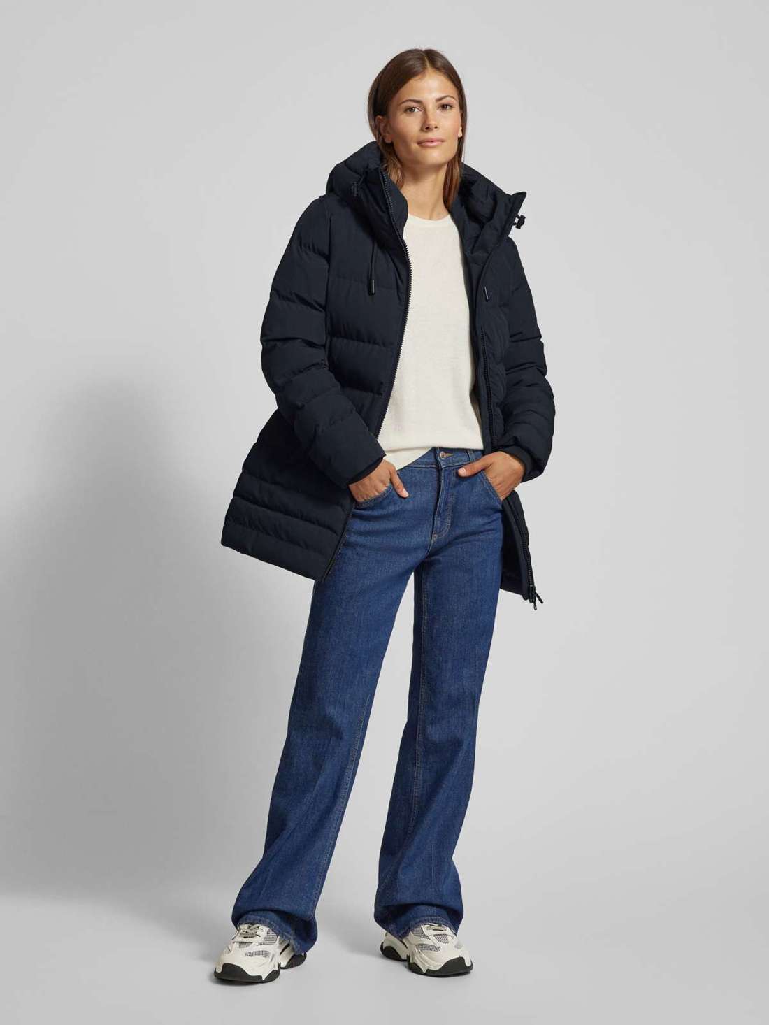 Стеганая куртка приталенного кроя с карманами на молнии CORDOBA