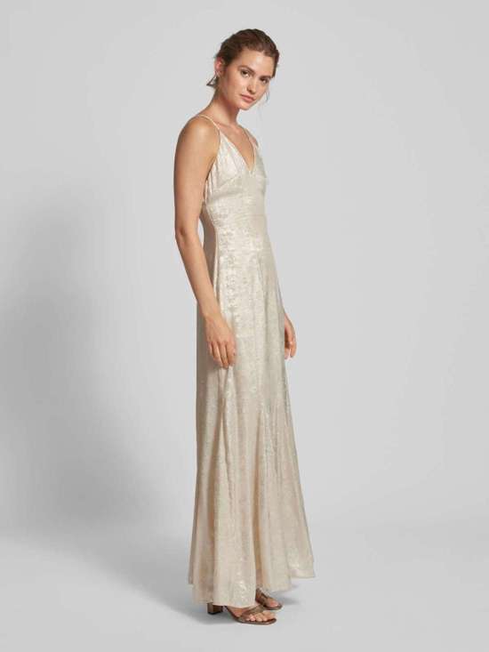 вечернее платье с V-образным вырезом Katharina